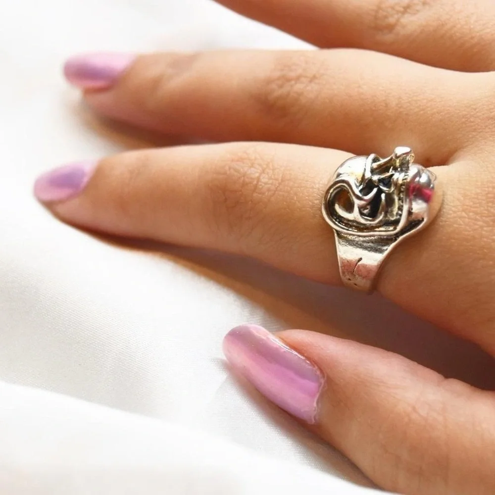 Skull and Snake Ring